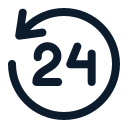 24hr icon